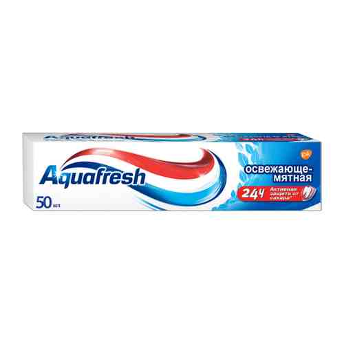 Зубная паста Aquafresh 3 Освежающе-Мятная уход за деснами 50 мл арт. 3379296