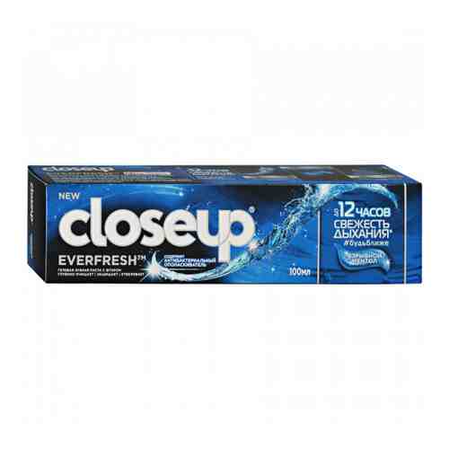 Зубная паста Closeup Еverfresh Взрывной ментол гелевая свежесть дыхания 100 мл арт. 3373085
