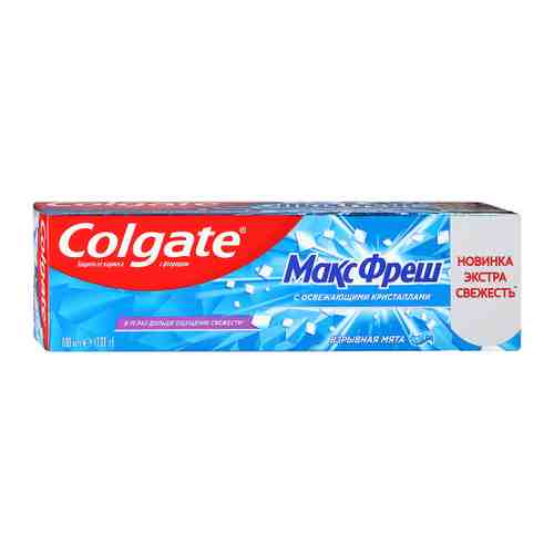 Зубная паста Colgate Макс Фреш взрывная мята освежающая 100 мл арт. 3052083