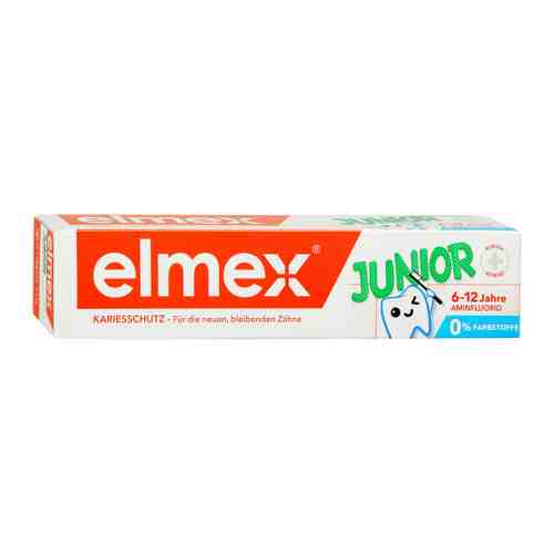 Зубная паста детская Elmex юниор с 6 до 12 лет 75 мл арт. 3354119