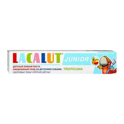 Зубная паста детская Lacalut Junior тропикана 75 мл арт. 3268596