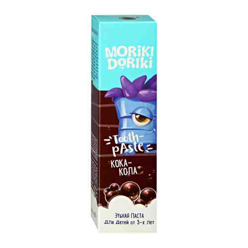 Зубная паста детская MORIKI DORIKI Spike кока-кола 65 г арт. 3479480