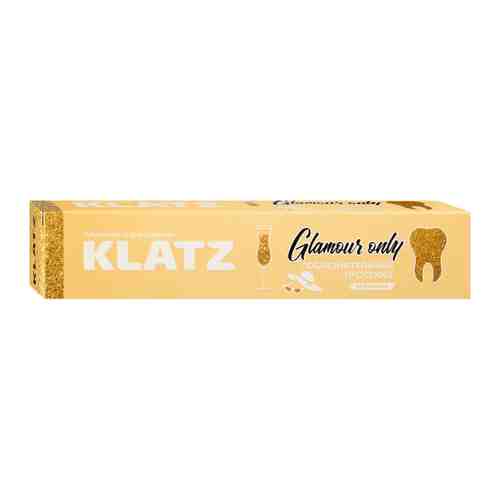 Зубная паста для девушек Klatz Glamour only Соблазнительный просекко без фтора 75 мл арт. 3423507