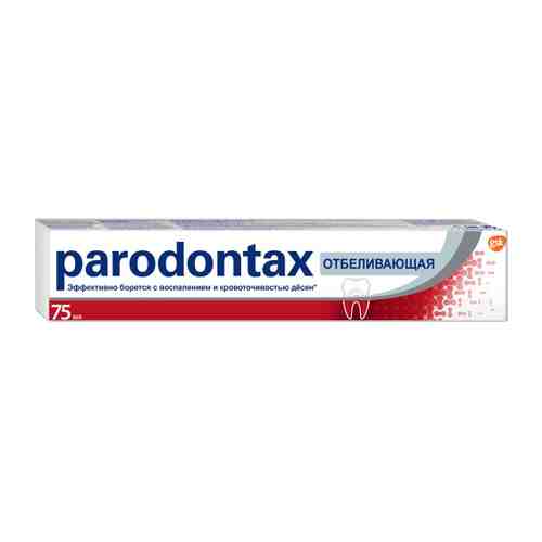 Зубная паста Parodontax Бережное отбеливание 75 мл арт. 3202284