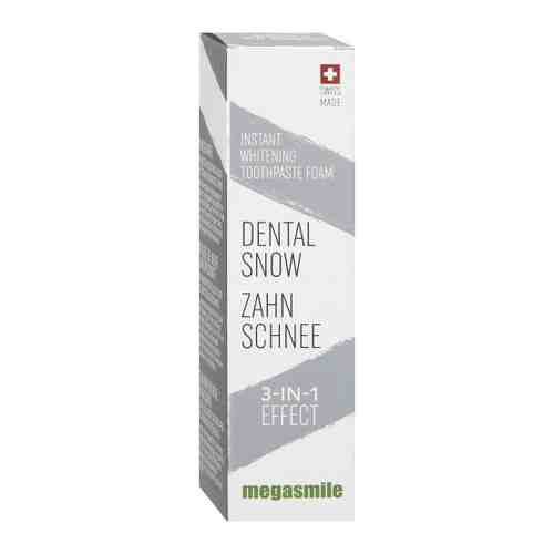 Зубная паста-пена Megasmile Instant Whitening Dental Snow 3in1 Effect Моментальное отбеливание 50 мл арт. 3502293