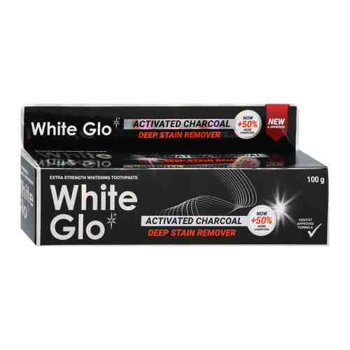 Зубная паста White Glo с углем 100 мл арт. 3443753