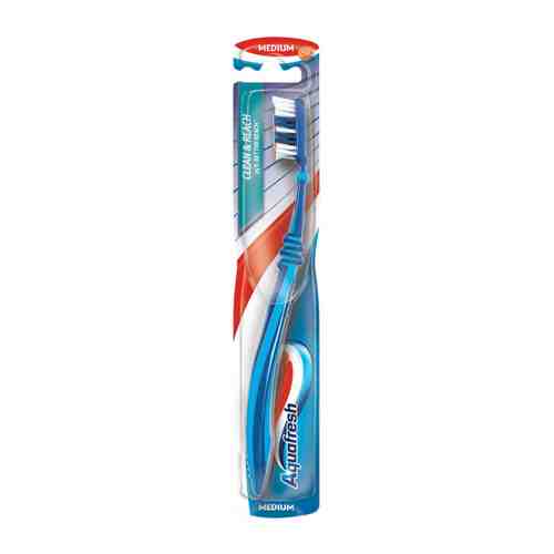 Зубная щетка Aquafresh Clean&Reach Medium средняя жесткость арт. 3039335