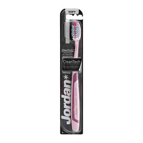 Зубная щетка Jordan Expert Clean Soft мягкая розовая арт. 3410120