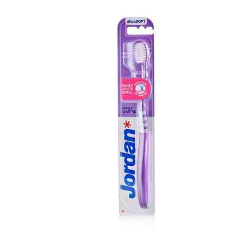 Зубная щетка Jordan Target Sensitive Ultrasoft ультрамягкая щетина фиолетовая арт. 3426645