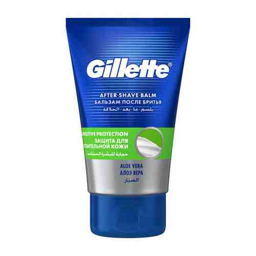 Бальзам после бритья Gillette Tgs Sensitive Skin для чувствительной кожи с Алоэ Вера 100 мл арт. 3376888