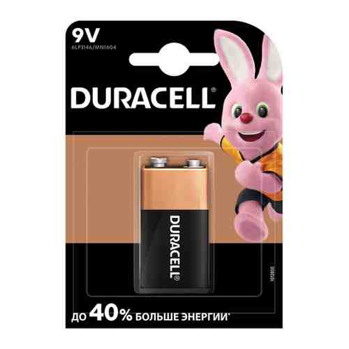 Батарейка Duracell Basic 9 V 6LR61 алкалиновая крона арт. 3230165