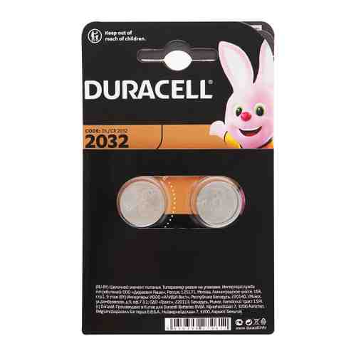 Батарейка Duracell Specialty 2032/CR2032/DL2032 литиевая (6 штук) арт. 3427679