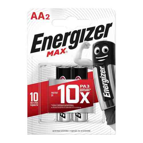 Батарейка Energizer Max AA щелочная (2 штуки) арт. 3432524