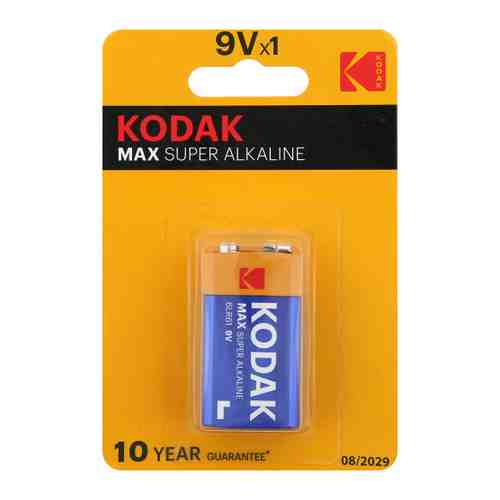 Батарейка Kodak Max 6LR61-1BL алкалиновая арт. 3407147