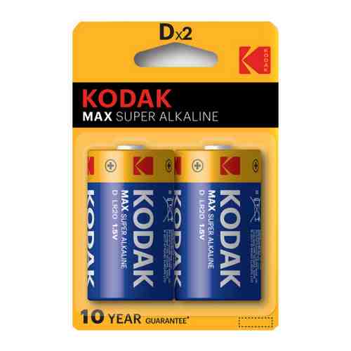 Батарейка Kodak MAX LR20-2BL (2 штуки) арт. 3407148