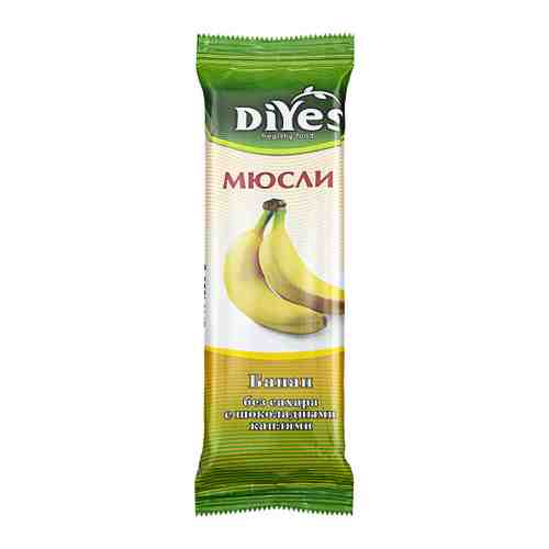 Батончик-мюсли ДиYes банан с шоколадом без сахара 25 г арт. 3259515