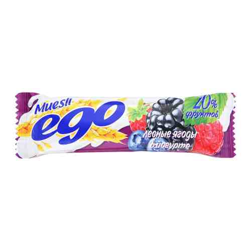 Батончик-мюсли Ego лесные ягоды в йогурте 25 г арт. 3268712