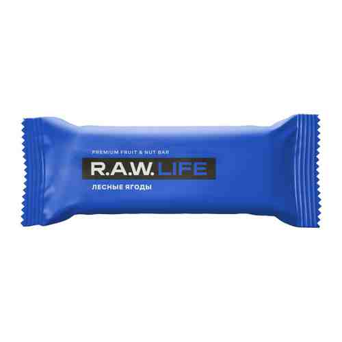 Батончик Raw Life орехово-фруктовый Лесные ягоды 47 г арт. 3375105