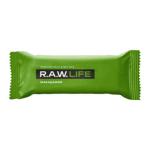 Батончик Raw Life орехово-фруктовый Макадамия 47 г арт. 3375104
