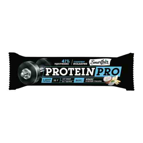 Батончик SmartBar Protein Pro 41% протеиновый Кокосовый 35 г арт. 3447648