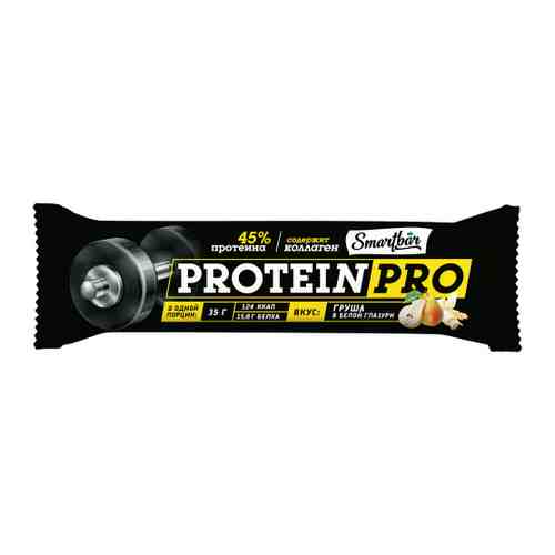 Батончик SmartBar Protein Pro 45% протеиновый Грушевый 35 г арт. 3447649