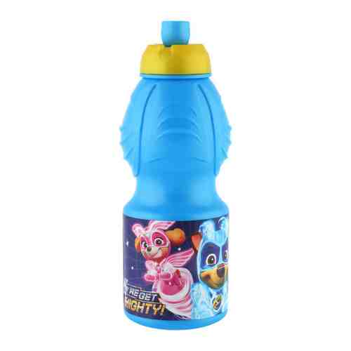 Бутылка для напитков детская Stor S.L. Щенячий патруль Могучие щенки пластиковая спортивная 400 мл арт. 3425221