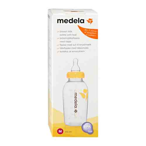 Бутылочка для кормления Medela с соской от 0 месяцев 250 мл арт. 3413611