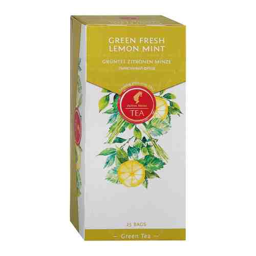 Чай Julius Meinl Лимонный фреш зеленый 25 пакетиков по 1.7 г арт. 3402499