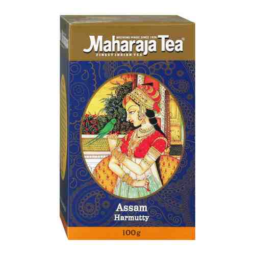 Чай Махараджа Ассам Хармати черный листовой 100 г арт. 3408351
