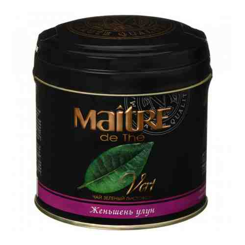 Чай Maitre de The Vert Женьшень улун зеленый листовой 100 г арт. 3379102