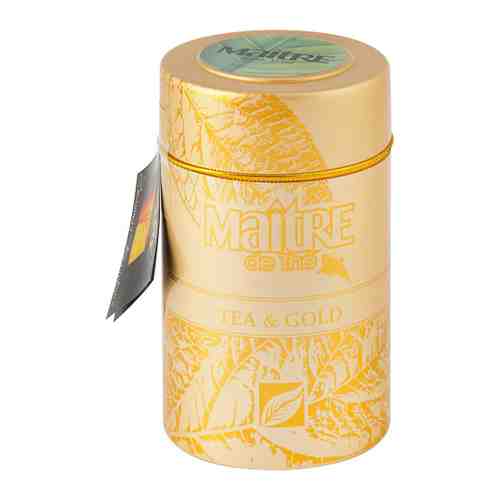 Чай Maitre de The Золотая Коллекция Тегуанинь оолонг крупнолистовой 40 г арт. 3416128