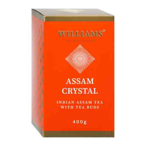 Чай Williams Assam Сrystal черный индийский с высоким содержанием чайных почек 400 г арт. 3459488