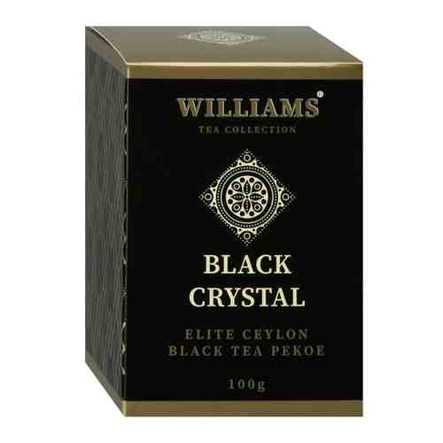 Чай Williams Black Сrystal черный цейлонский премиум 100 г арт. 3459457