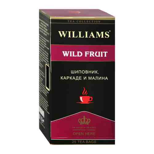Чай Williams Wild Fruit фруктовый 25 пакетиков по 2 г арт. 3459468