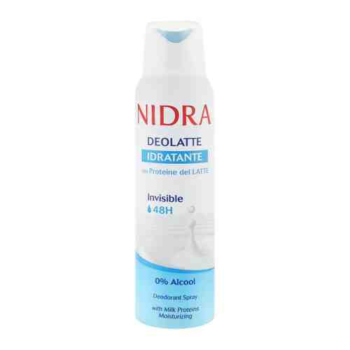 Дезодорант Nidra увлажняющий с молочными протеинами аэрозоль 150 мл арт. 3493957