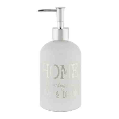 Диспенсер для жидкого мыла Magic Home Sweet home из стекла 8х8х18 см арт. 3423241