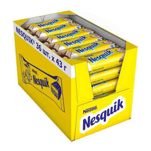 Конфеты Nesquik с какао-нугой 36 штук по 43 г арт. 3406457