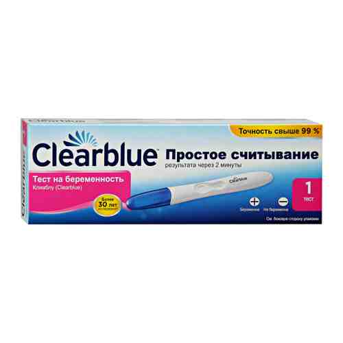 Clearblue Easy Тест для определения беременности арт. 3312429
