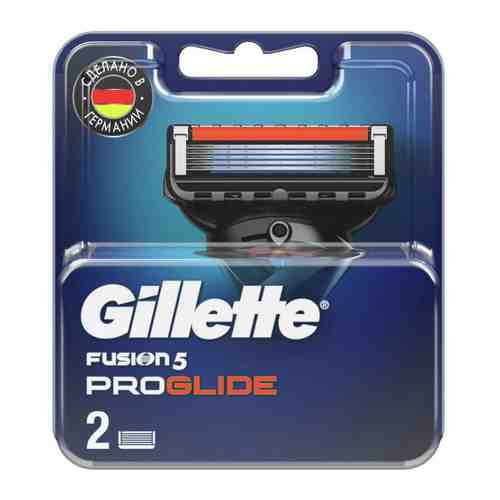 Кассеты сменные для бритья Gillette Fusion 5 Proglide 2 штуки арт. 3376879