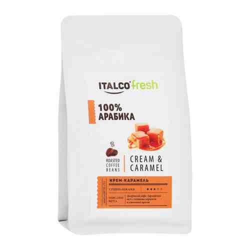 Кофе Italco Cream & caramel ароматизированный в зернах 175 г арт. 3481157