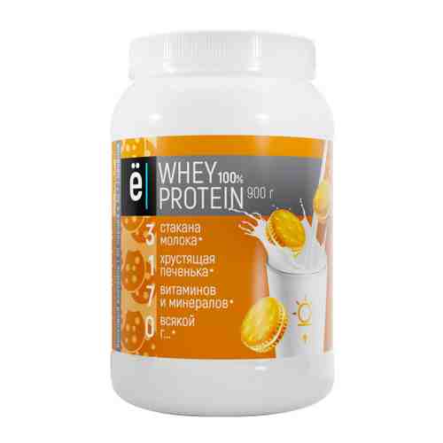 Коктейль Ёбатон белковый Whey protein печенье-карамель 900 г арт. 3520723