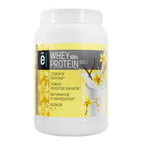 Коктейль Ёбатон белковый Whey protein со вкусом ванили 900 г арт. 3520769