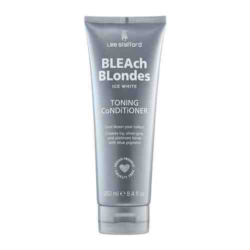 Кондиционер для волос Lee Stafford Bleach Blondes Ice White Toning Conditioner тонирующий для осветленных волос 250 мл арт. 3498083