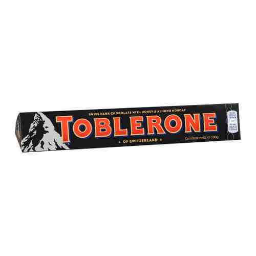 Шоколад Toblerone темный с медово-миндальной нугой 10% 100 г арт. 3333508