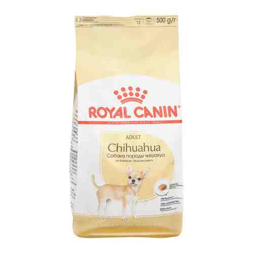 Корм сухой Royal Canin Chihuahua Adult 28 для собак породы чихуахуа старше 8 месяцев 500 г арт. 3316284