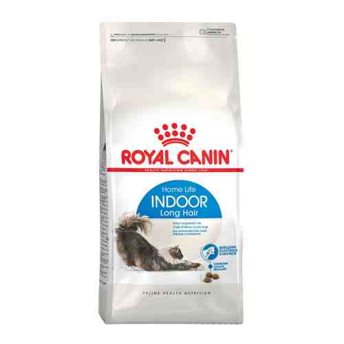 Корм сухой Royal Canin Indoor Long Hair для домашних длинношерстных кошек 2 кг арт. 3375561
