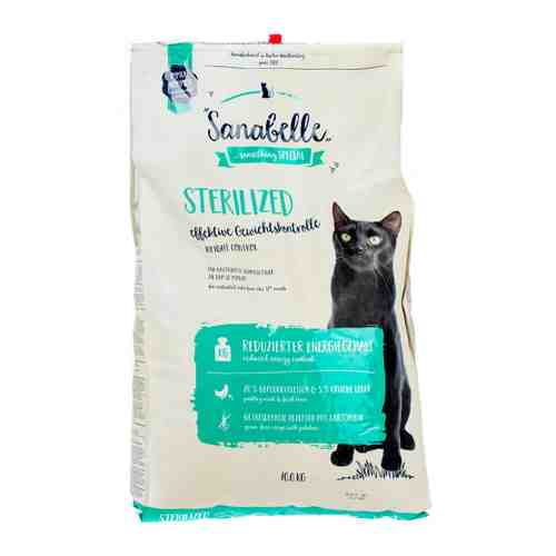 Корм сухой Sanabelle Sterilized для кошек 10 кг арт. 3429224