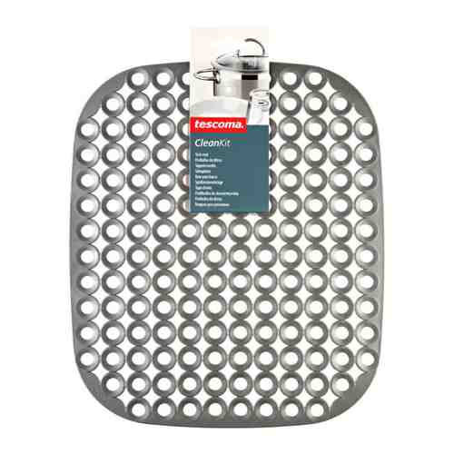 Коврик для раковины Tescoma Clean Kit серый 32х28 см арт. 3374474