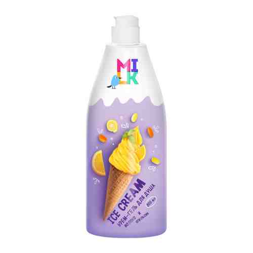 Крем-гель для душа Milk молоко и апельсин 800 мл арт. 3428600