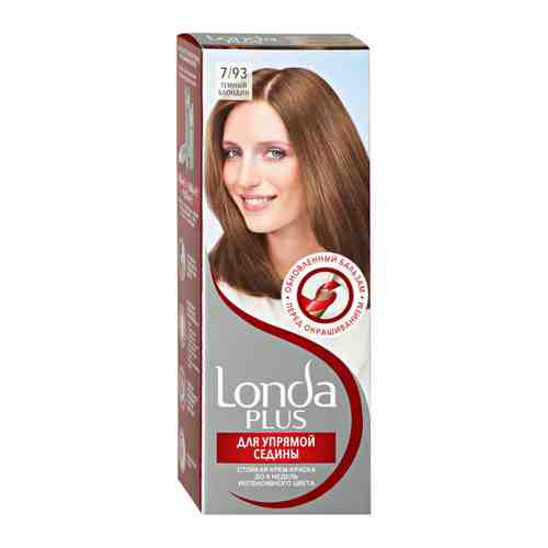 Крем-краска для волос Londa Londa Plus стойкая оттенок 7.93 темный блондин 110 мл арт. 3430048